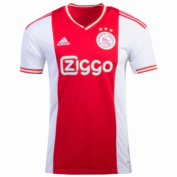 adidas Ajax Home Jersey 22/23 (Bold Red/White) Multi Panel Design