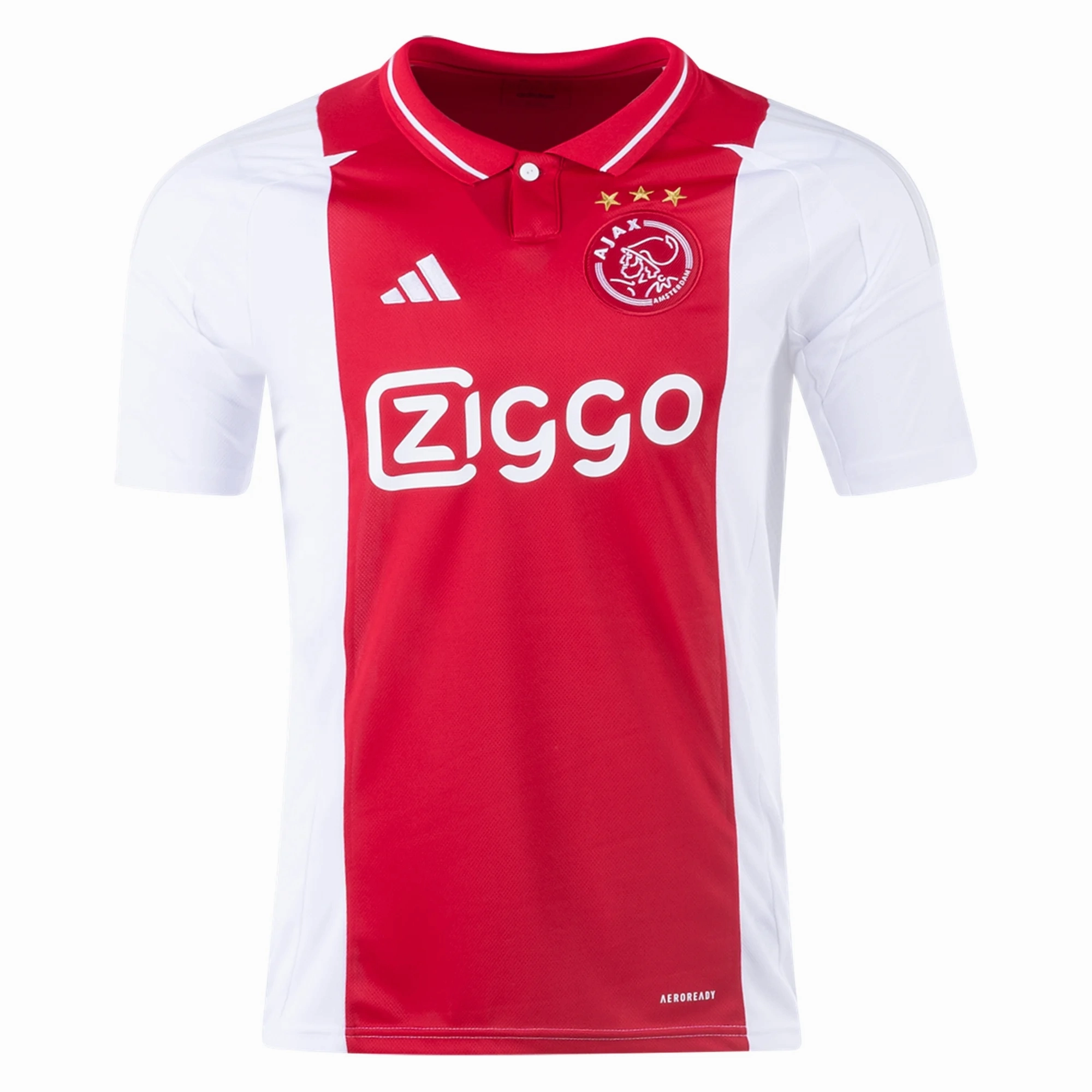 Endurance Wear Muscle Fit adidas Ajax Home Jersey 24/25 (Red/White)