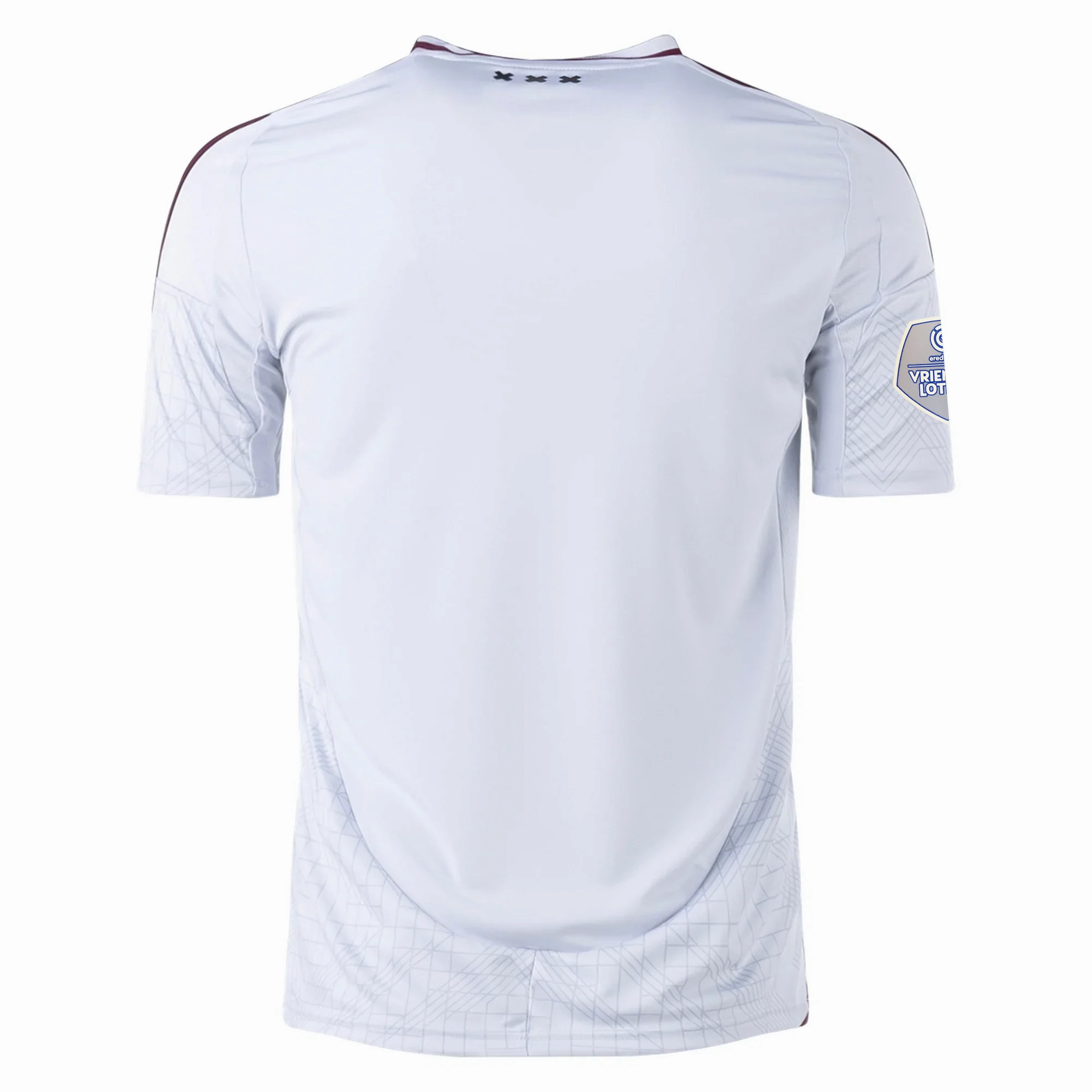 adidas Ajax Third Jersey 24/25 w/ Eredivisie Patch (Cool Grey) Double Stitched Hem Anti Static Finish