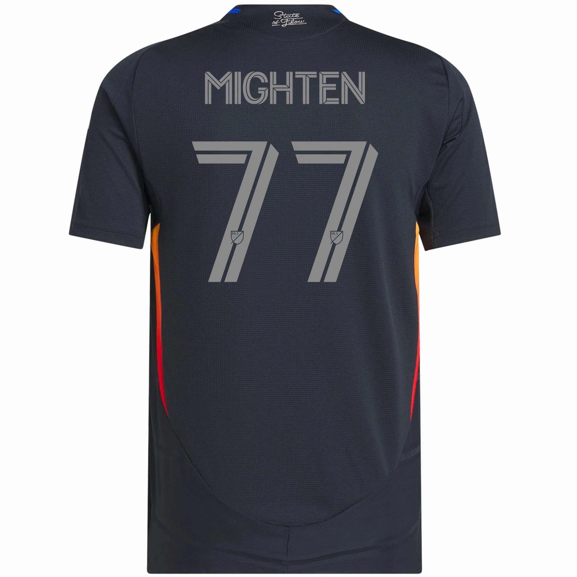 adidas Alex Mighten San Diego FC Authentic Home Jersey w/ MLS   Apple TV Patches 25/26 (Night Navy) Drop Shoulder Fit Performance Driven Design