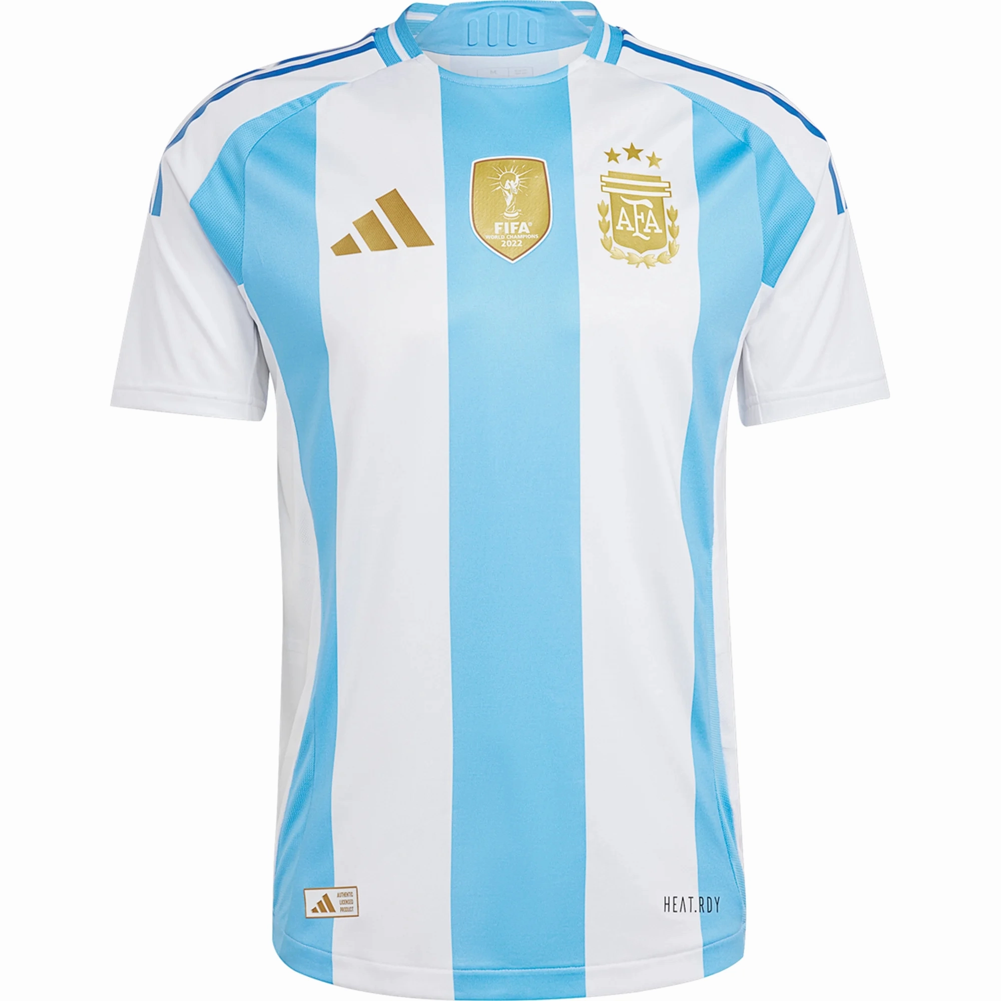 adidas Argentina Authentic Home 24/25 (White/Blue Burst) Active Comfort