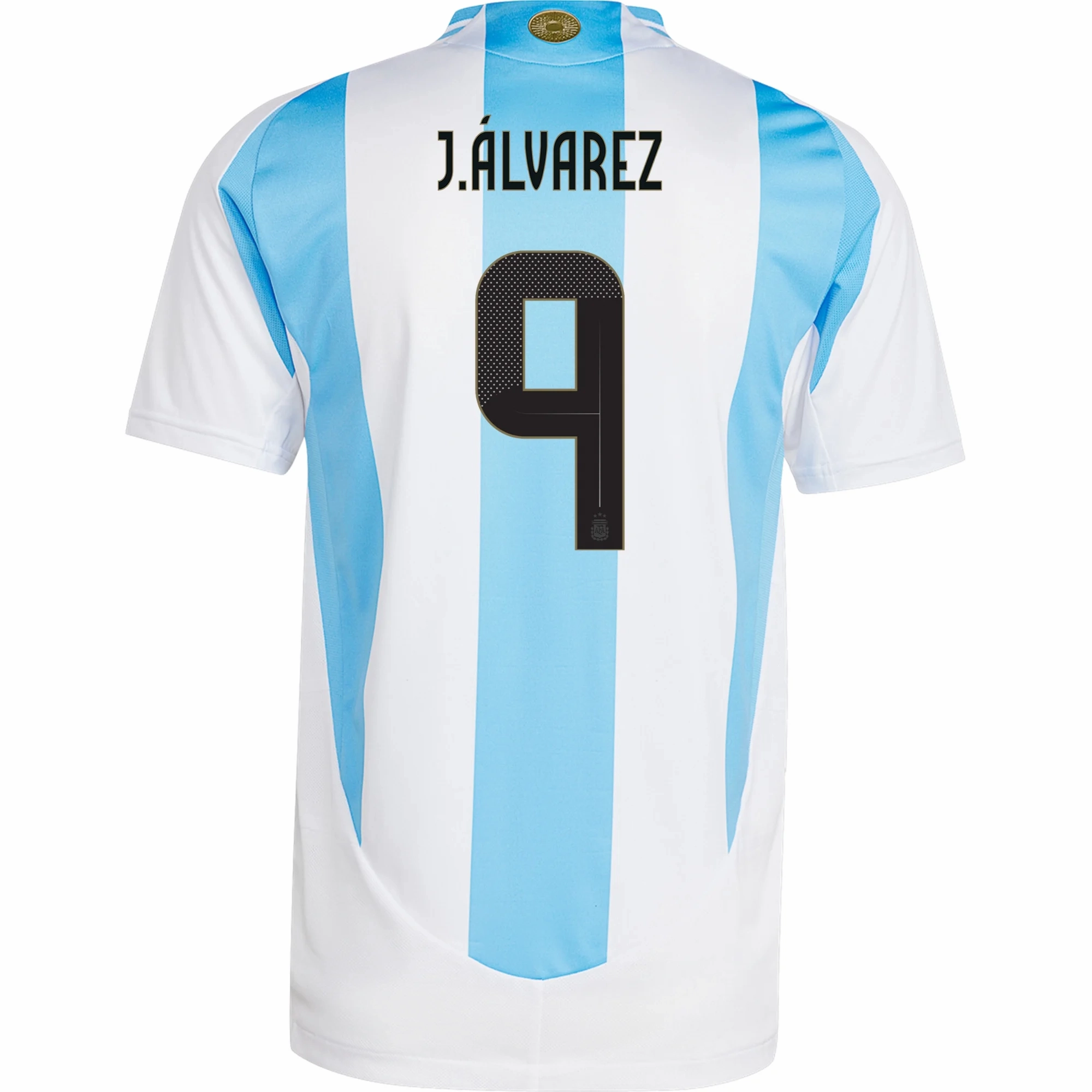 adidas Argentina Authentic Julian Alvarez Home 24/25 (White/Blue Burst) Advanced Elasticity Fibers Tear Resistant Weave