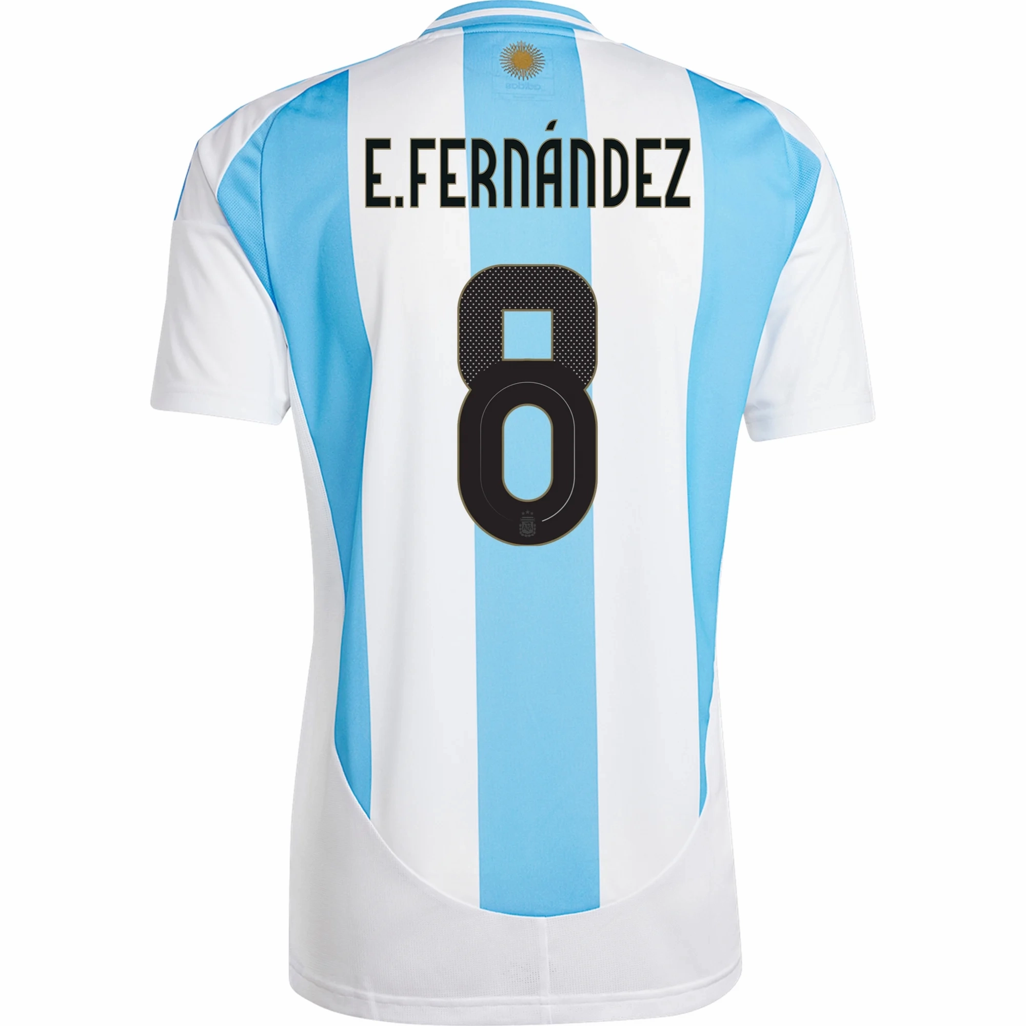 Quick Action UV Protection adidas Argentina Enzo Fernandez Home Jersey 24/25 (White/Blue Burst)