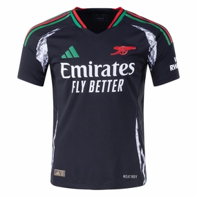 adidas Arsenal Authentic Away Jersey 24/25 (Black) Modern Cut