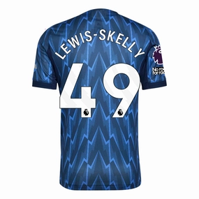 Comfort-Based Gear Sublimation Ready Fabric adidas Arsenal Authentic Lewis-Skelly Away Jersey w/ EPL   No Room For Racism 25/26 (Indigo/Silver)