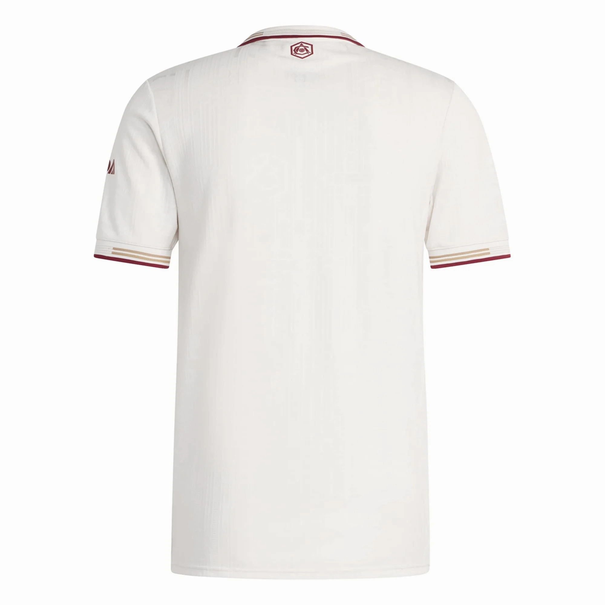 adidas Arsenal Authentic Third Jersey 25/26 (White/Burgundy) Irregularity Free Edging
