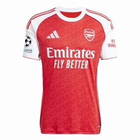 Quick Comfort Training Wear adidas Arsenal Home Jersey w/ Champions League Patches 25/26 (Better Scarlet/White)