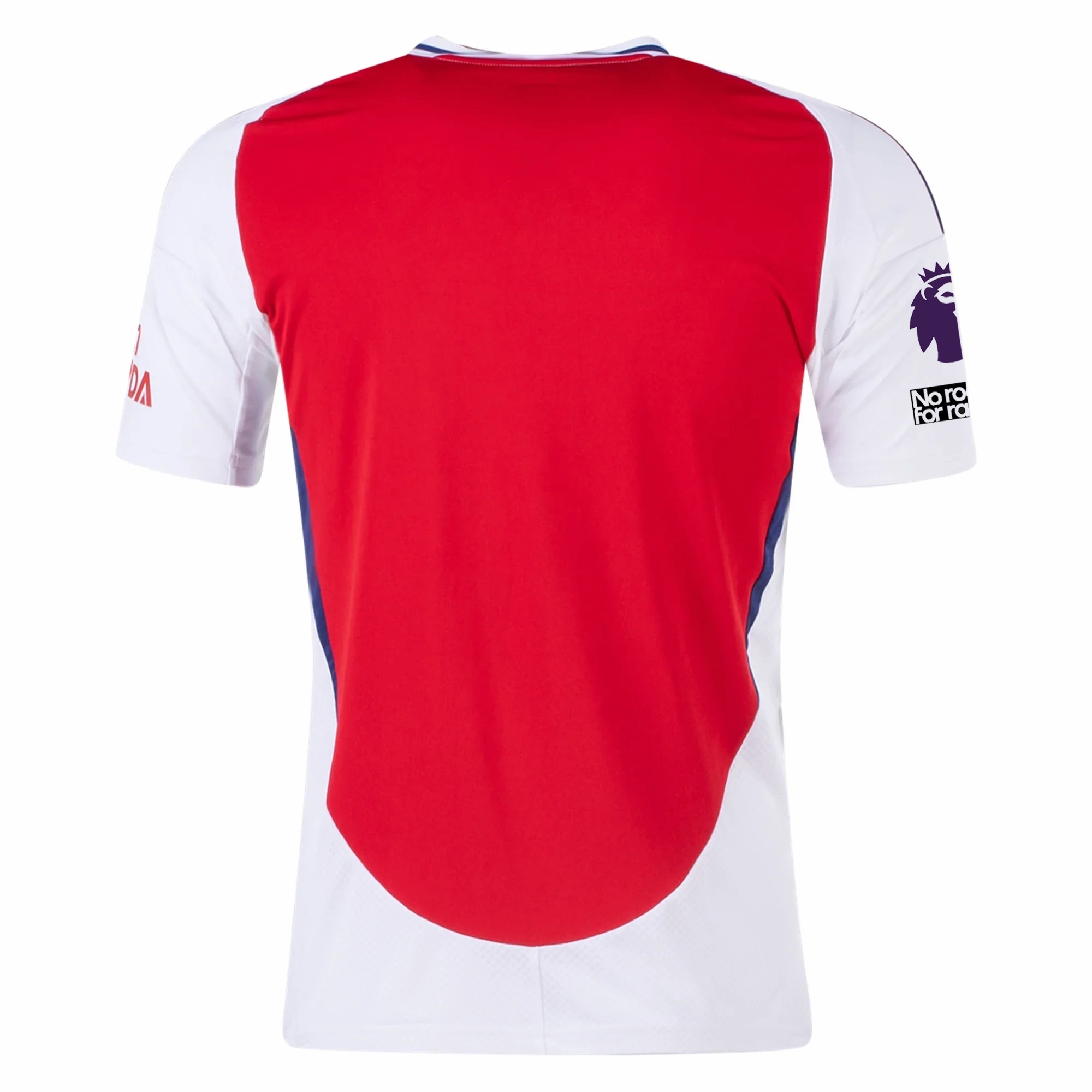Training Apparel adidas Arsenal Home Jersey w/ EPL   No Room For Racism Patches 24/25 (Better Scarlet/White)