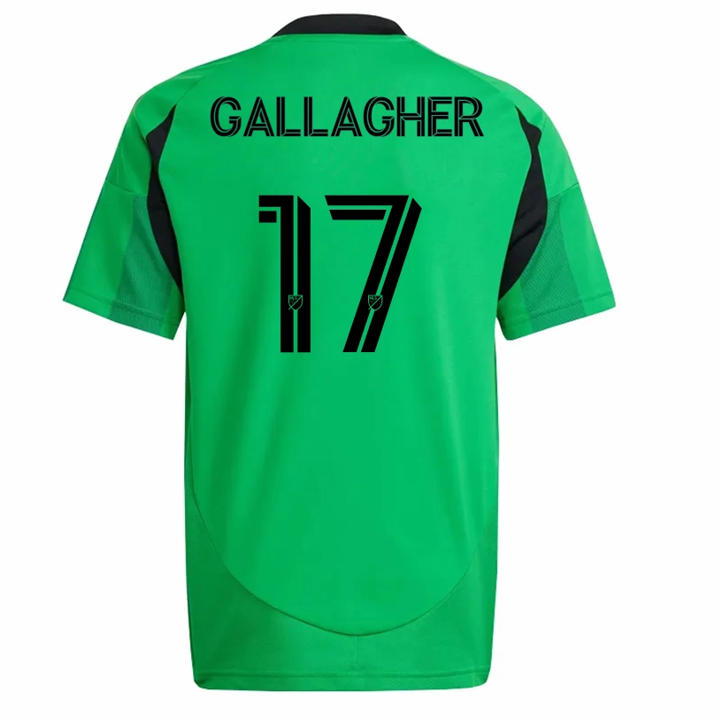 adidas Austin FC  Jon Gallagher Home Jersey 25/26 (Real Green) Balanced Fit Motion Design