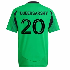 adidas Austin FC Nico Dubersarsky Home Jersey 25/26 (Real Green) Anti Pilling Technology Fit For Action