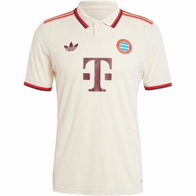 Chill Fit Wrinkle Free Travel Fabric adidas Bayern Munich Authentic Third Jersey 24/25 (Linen)
