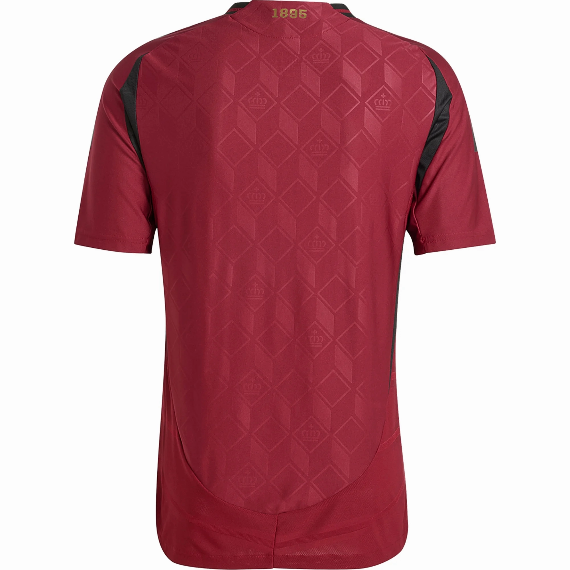 Reflective Detailing adidas Belgium Authentic Home Jersey 24/25 (Burgundy)