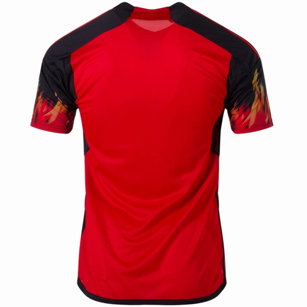 Moisture Wicking Design adidas Belgium Home Jersey 22/23 (Red/Black)