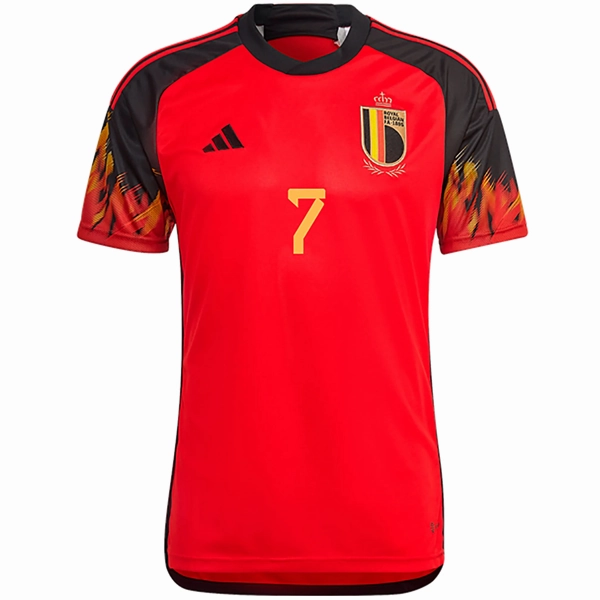Hypoallergenic Processing Urban Edge adidas Belgium Kevin De Bruyne Home Jersey 22/23 (Red/Black)
