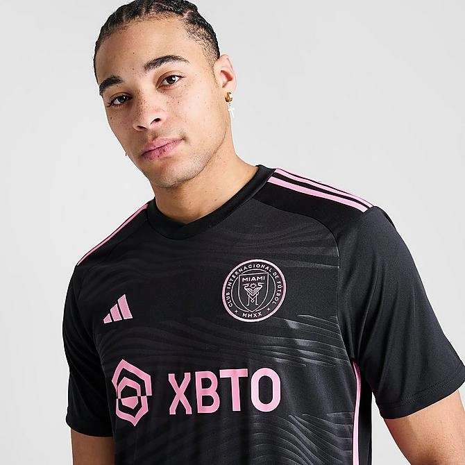 High Flexibility adidas Benja Cremaschi Inter Miami Away Jersey 23/24 (Black/True Pink)