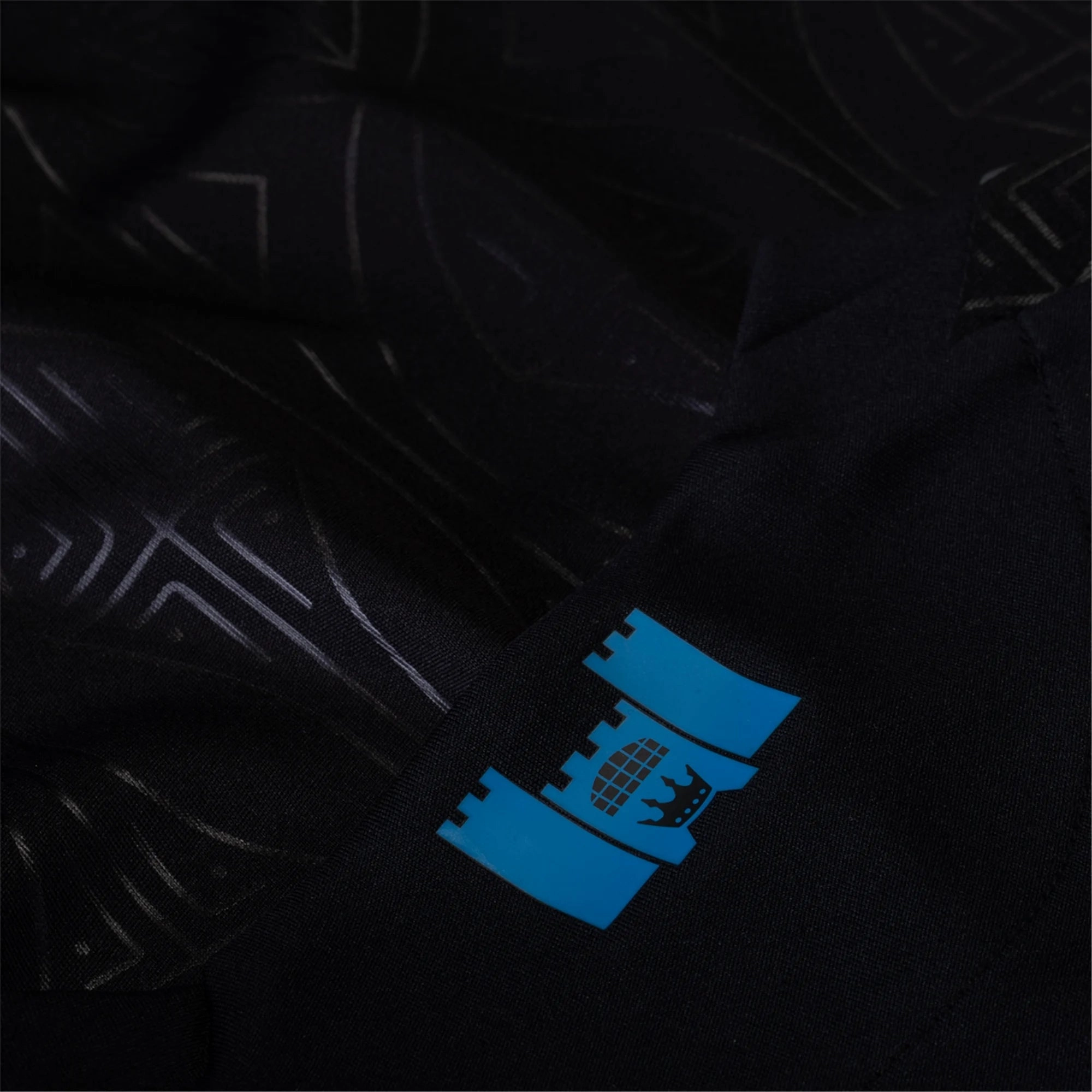 adidas Bill Tuiloma Charlotte FC Authentic Away Jersey 25/26 (Black) Non Binding Edgework Agile Motion