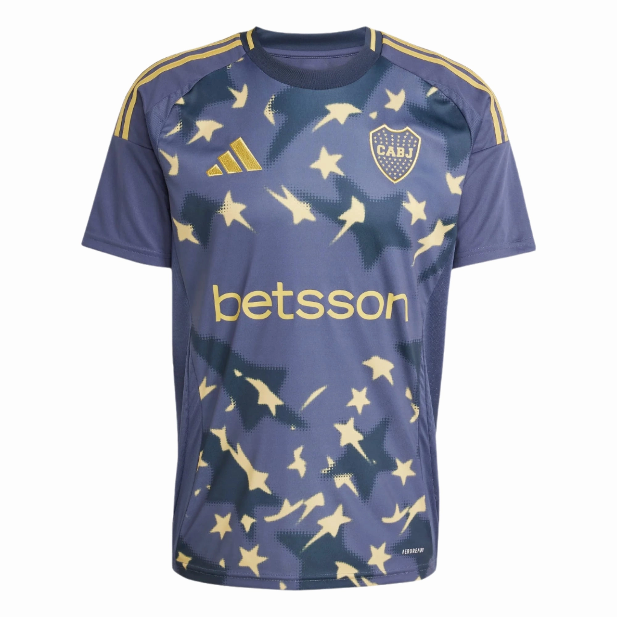 adidas Boca Juniors 24/25 Third Jersey (Grey/Gold) Casual Vibes