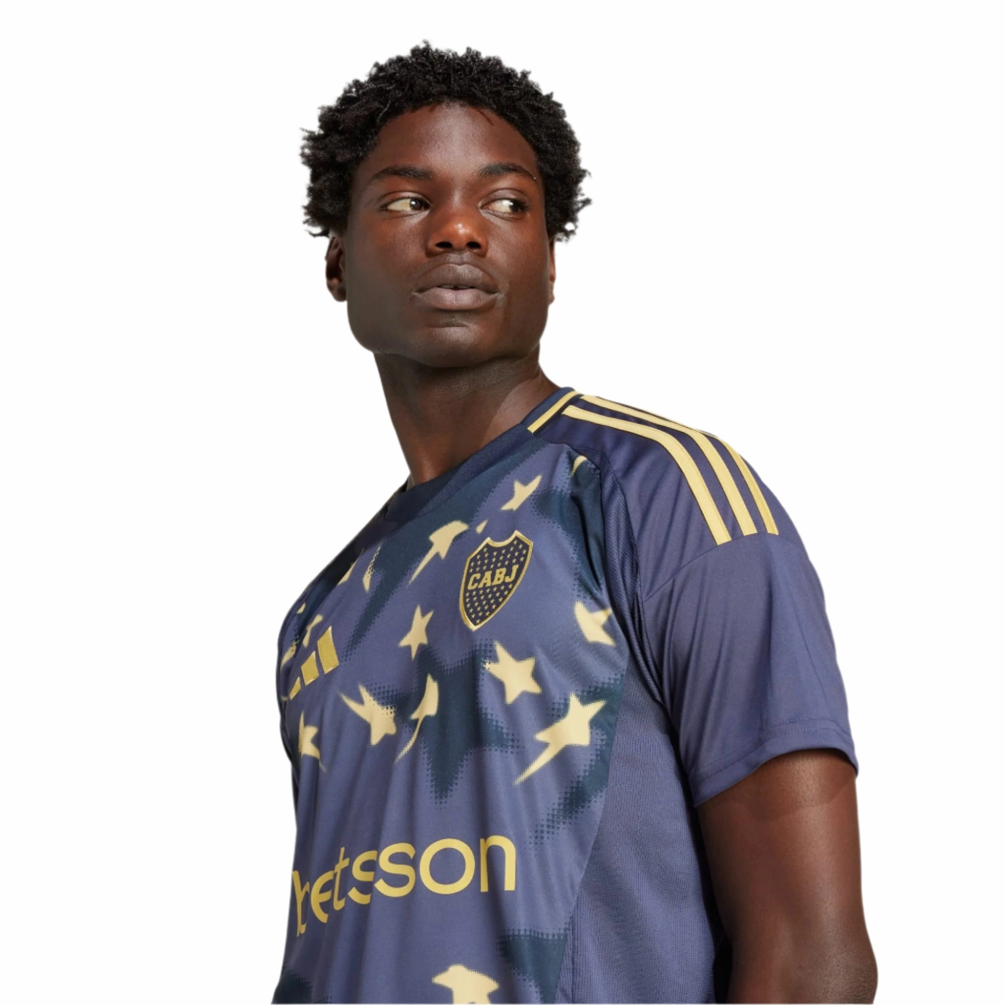 adidas Boca Juniors 24/25 Third Jersey (Grey/Gold) Comfort Apparel