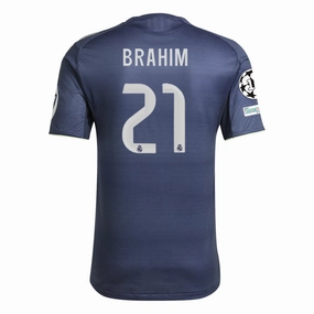 Quick Pullover Design adidas Brahim D??az Real Madrid Authentic Away Jersey 25/26 w/ Champions League Patches (Legend Ink
