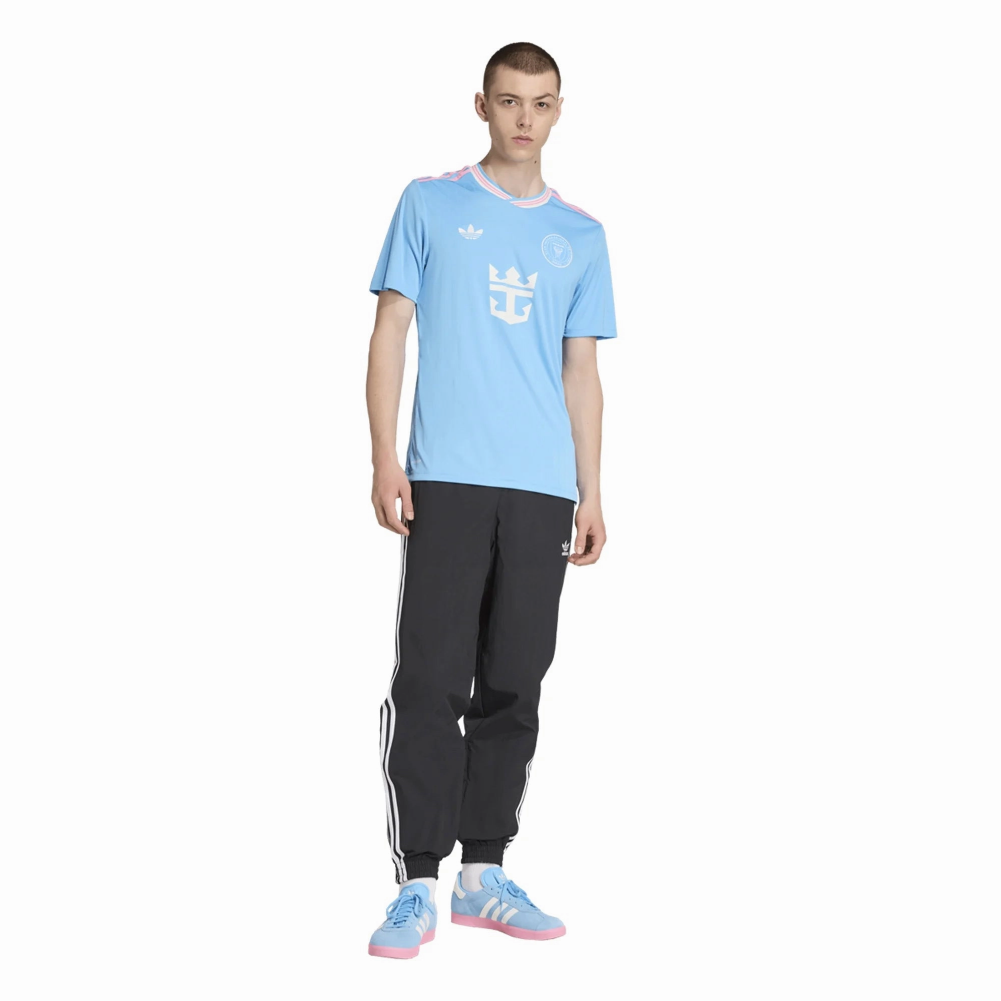 adidas Busquets Originals Inter Miami CF 25/26 Third Jersey (Blue) Reflective Safety Details