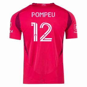 Style Performance Comfort Collar Design adidas C??lio Pompeu St. Louis FC Authentic Home Jersey 25/26 (Power Pink)