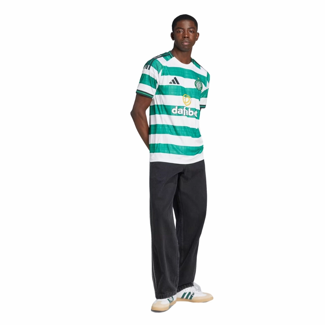 Comfortable Layers adidas Celtic FC 25/26 Home Jersey (White)