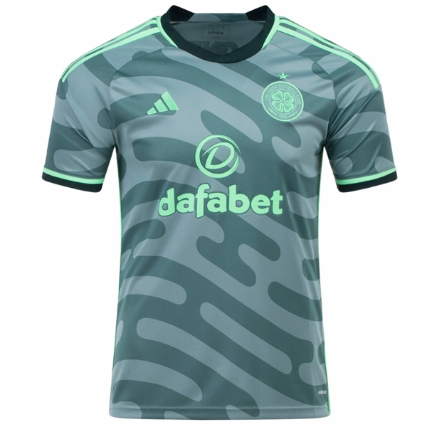 Flexible Hemline adidas Celtic Third Jersey 23/24 (Vista Green/Beam Green)