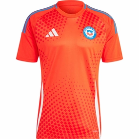 adidas Chile Home Jersey 24/25 (Active Red) Neutral palette Workout Gear