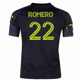 adidas Columbus Crew Abraham Romero Away Jersey 25/26 (Black/Yellow) Daily Active Style Performance