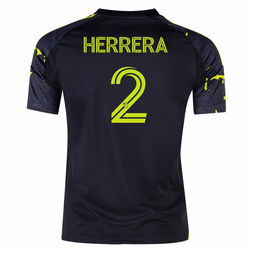 Boost Fit adidas Columbus Crew Andr??s Herrera Away Jersey 25/26 (Black/Yellow)
