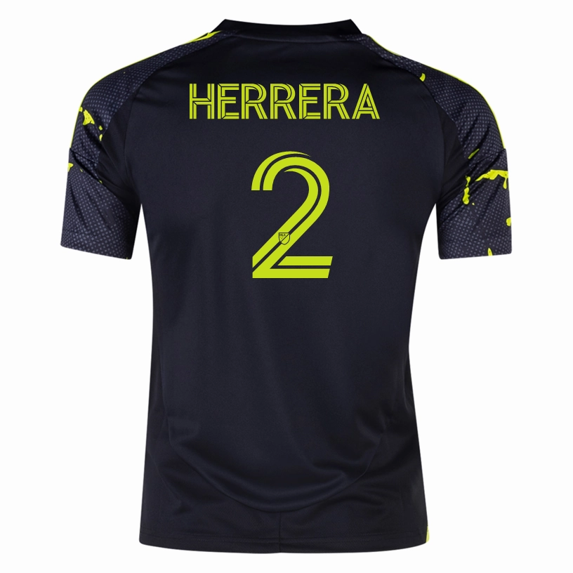adidas Columbus Crew Andr??s Herrera Away Jersey 25/26 (Black/Yellow) Indoor Workout