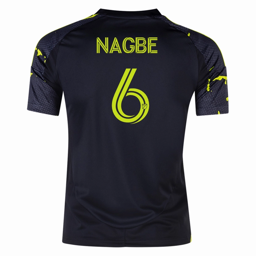 Thermal regulation adidas Columbus Crew Darlington Nagbe Away Jersey 25/26 (Black/Yellow)