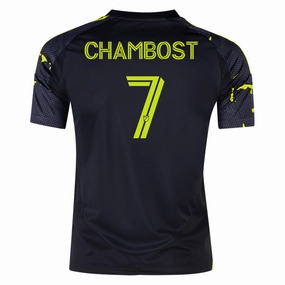 Chill Days Tight Feel adidas Columbus Crew Dylan Chambost Away Jersey 25/26 (Black/Yellow)