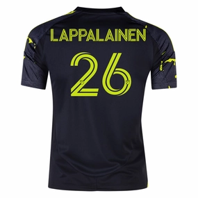 Outdoor Ready adidas Columbus Crew Lassi Lappalainen Away Jersey 25/26 (Black/Yellow)