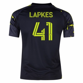 adidas Columbus Crew Stanislav Lapkes Away Jersey 25/26 (Black/Yellow) Performance Flex