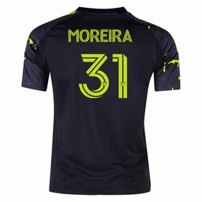 adidas Columbus Crew Steven Moreira Away Jersey 25/26 (Black/Yellow) Bold Vibe