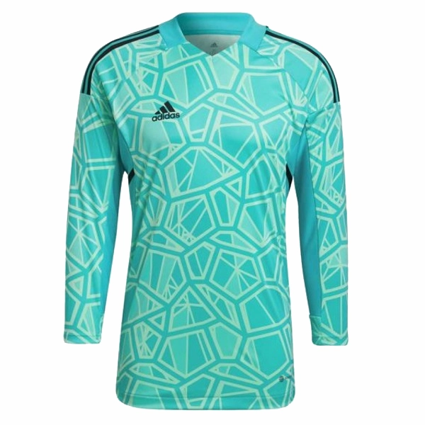 Flex Foam Reinforced adidas Condivo 22 Long Sleeve Goalkeeper Jersey (Mint Rush)