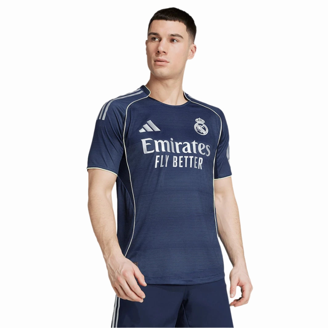 Abrasion Defensive Layer adidas D. Ceballos Real Madrid 25/26 Away Jersey w/ Champions League Patches (Legend Ink)