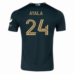 adidas David Ayala Portland Timbers Authentic Home Jersey w/ MLS & Apple Patch 25/26 (Green/Gold) Fan Approved
