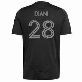 Street Fit adidas Djibril Diani Charlotte FC Away Jersey 25/26 (Black)
