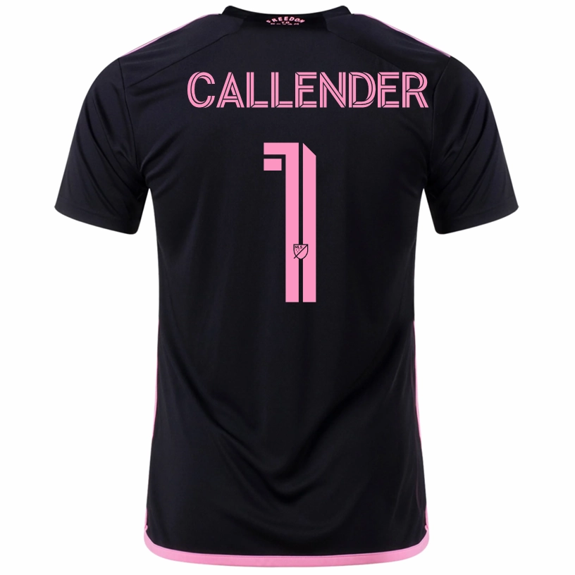 Tagless Design adidas Drake Callender Inter Miami Away Jersey 23/24 (Black/True Pink)