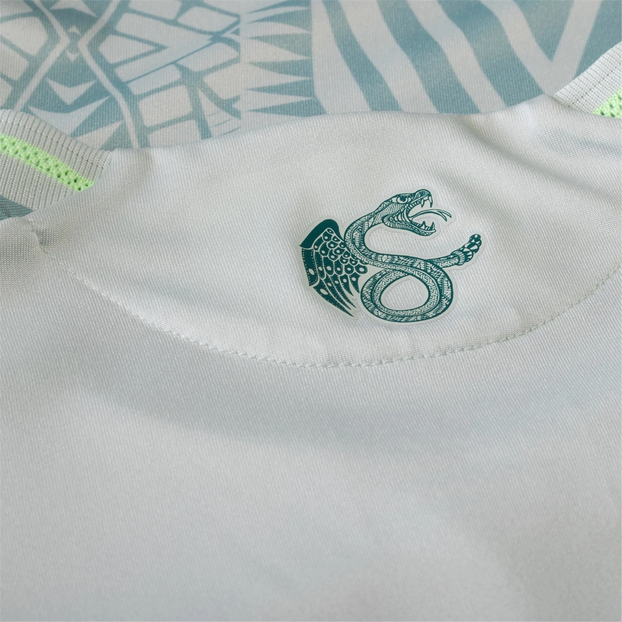 adidas Edson Alvarez Mexico Authentic Away Jersey 24/25 w/ Gold Cup 2025 Patches (Linen Green) Anti Pilling Fabric Fitness Apparel