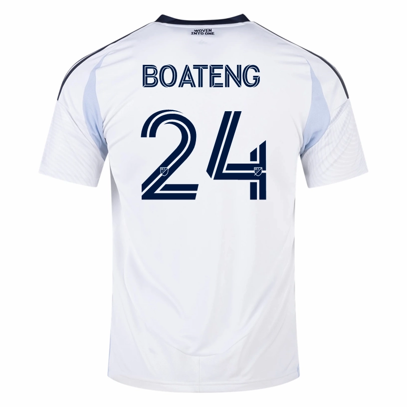 Anti Snag Fabric adidas Emmanuel Boateng  San Diego FC Away Jersey 25/26 (White)