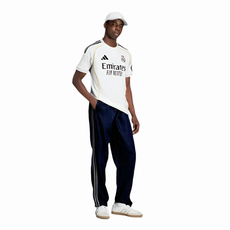 Tight Feel adidas Francisco Jos?? Garc??a Torres Real Madrid 25/26 Home Jersey w/ Champions League Patches (White)