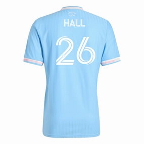 adidas Hall Inter Miami Authentic Third Jersey 25/26 (Blue/Pink) Friction Free Hemline Design