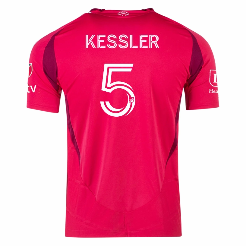 adidas Henry Kessler St. Louis FC Authentic Home Jersey 25/26 (Power Pink) Strong Fabric