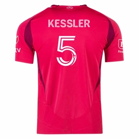 adidas Henry Kessler St. Louis FC Authentic Home Jersey 25/26 (Power Pink) Strong Fabric