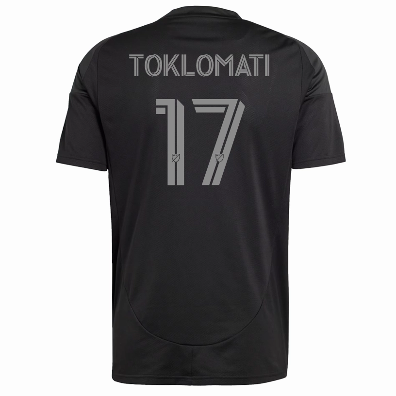 adidas Idan Toklomati Charlotte FC Away Jersey 25/26 (Black) Pro Fit