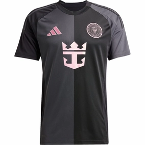 adidas Inter Miami Away Jersey 25/26 (Black/Pink) Weightless Layer Outdoor Ready