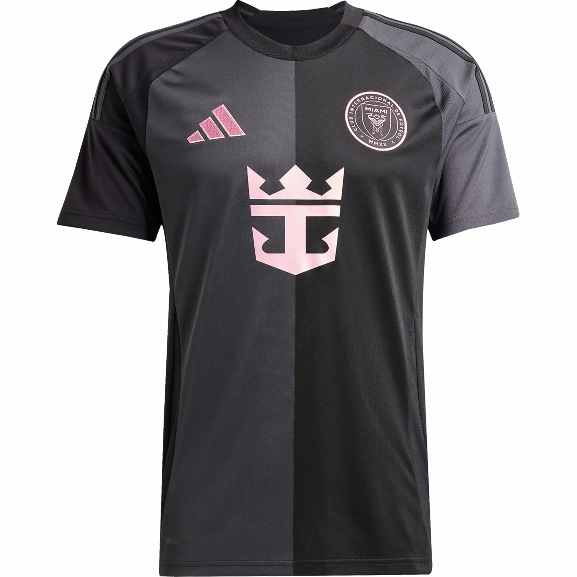 adidas Inter Miami Away Jersey 25/26 (Black/Pink) Weightless Layer Outdoor Ready